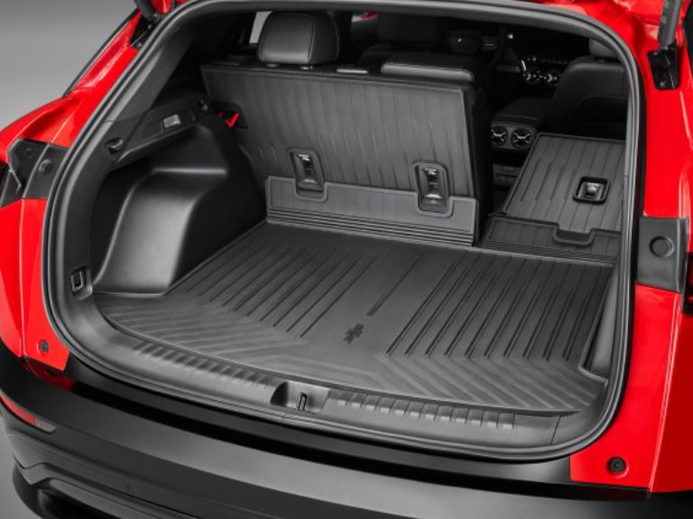 Integrated Cargo Liner in Jet Black with Bowtie Logo/