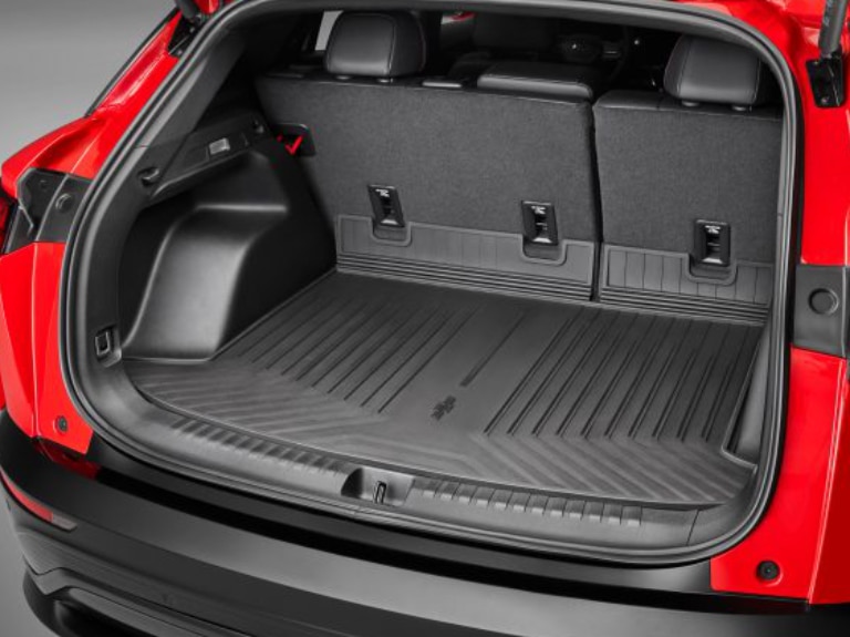 Premium All-Weather Cargo Mat in Jet Black with Bowtie Logo/