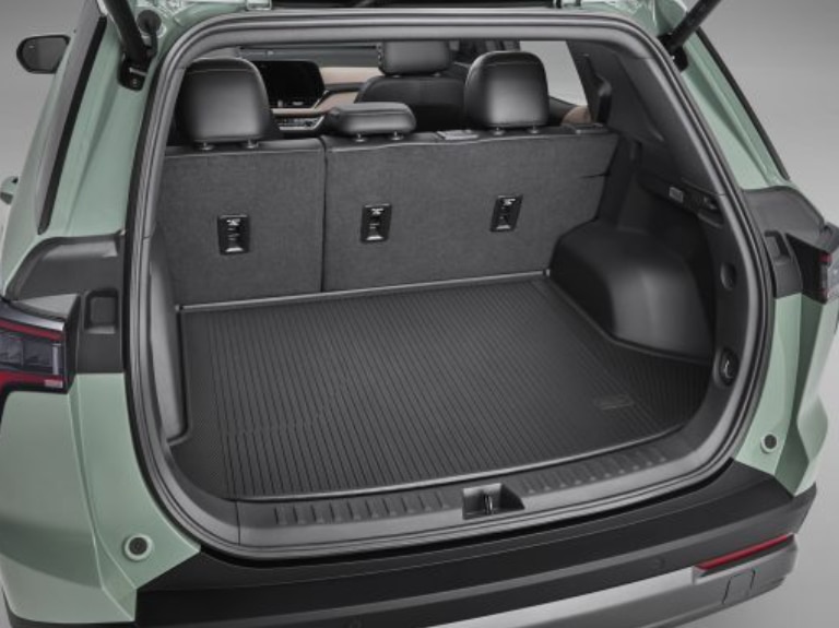 Premium All-Weather Cargo Area Mat in Jet Black with Bowtie Logo/