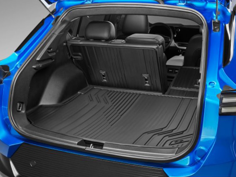 Integrated Cargo Liner in Jet Black with Bowtie Logo/