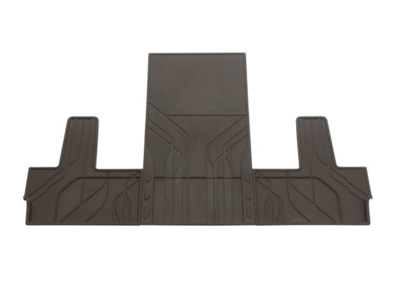 Third-Row Interlocking Premium All-Weather Floor Liner in Very Dark Atmosphere (for Models with Second-Row Captain's Chairs)/