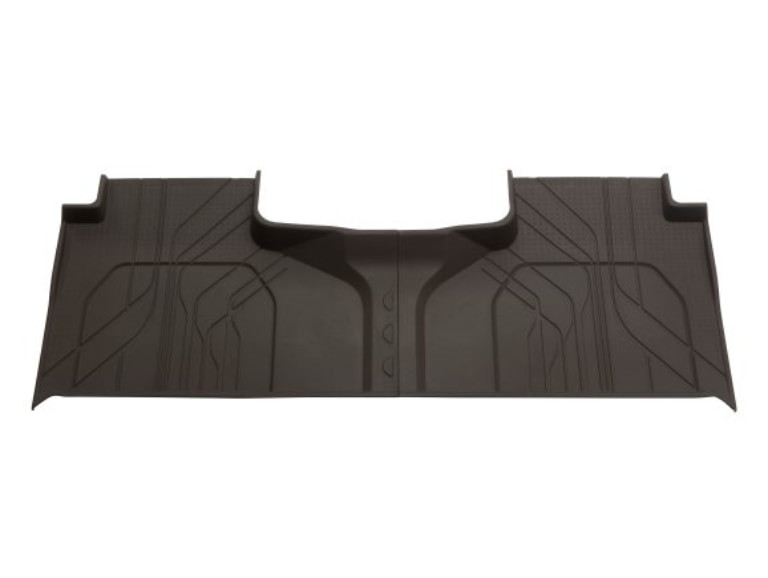 Second-Row Interlocking Premium All-Weather Floor Liners in Very Dark Atmosphere/