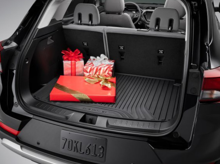 Premium All-Weather Cargo Mat in Jet Black with Chevrolet Script/