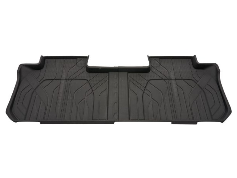 Second-Row Interlocking Premium All-Weather Floor Liner in Jet Black (for Models with Second-Row Bench Seat)/