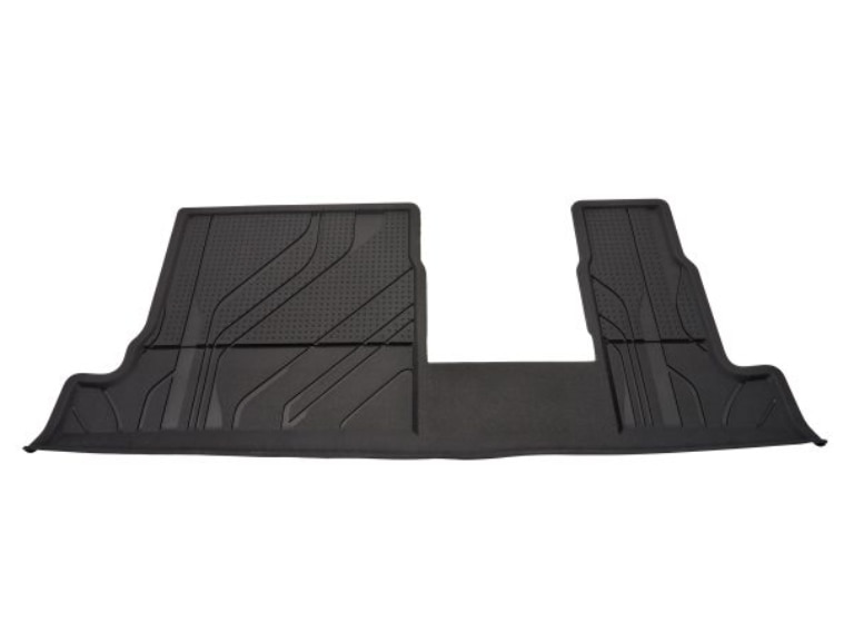 Third-Row One-Piece Premium All-Weather Floor Liner in Jet Black (for Models with Second-Row Bench Seat)/