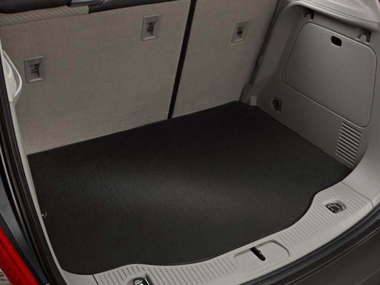 Premium Carpeted Cargo Area Mat in Jet Black/