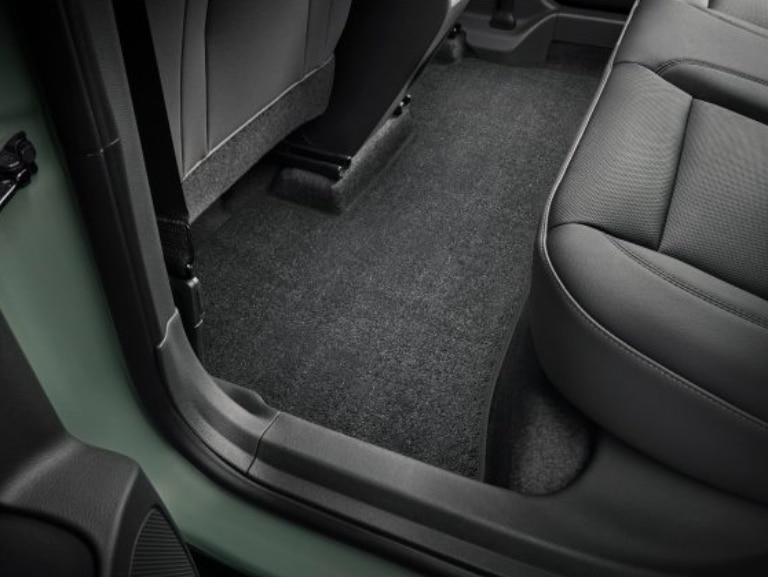 First- and Second-Row Premium Carpeted Floor Mats in Jet Black with Chevrolet Script/