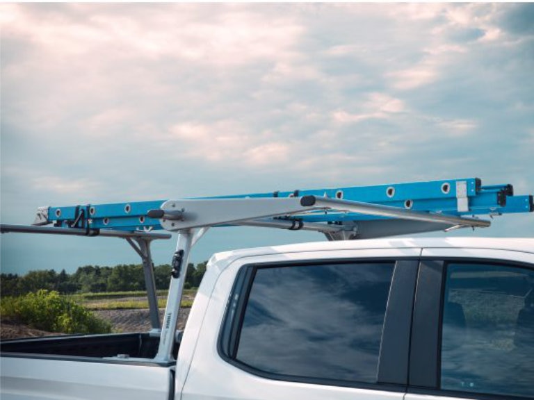 Cantilever Cab-Over Aluminum Ladder Rack Extension by TracRac® a division of Thule® - Associated Accessories/