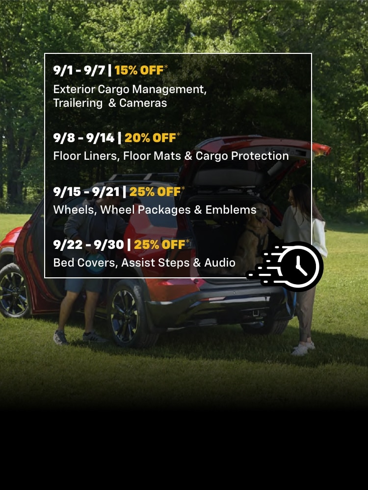 Official Chevrolet Accessories Site | Shop All Categories